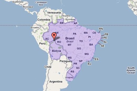 Estimated J. pectoralis range